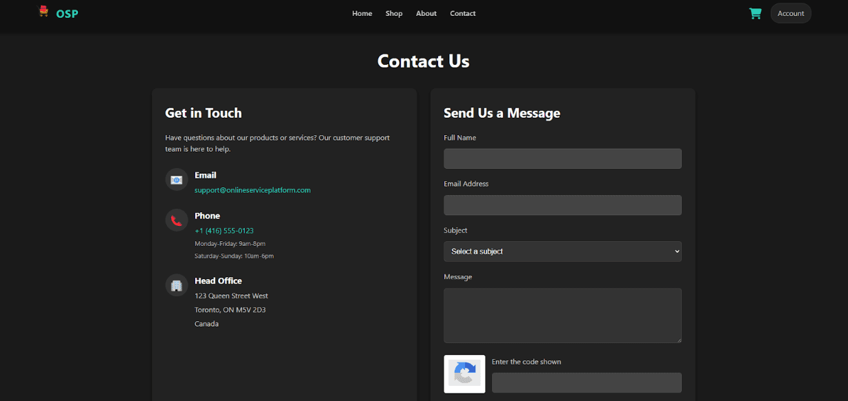 SwiftServe screenshot 2